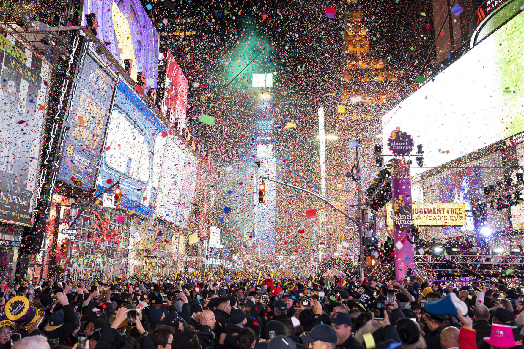 APTOPIX 2020 New Year's Eve Times Square Performances
